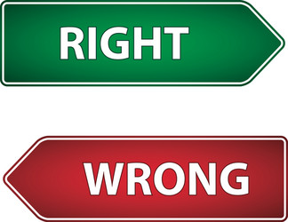 Right Wrong Vector Images (over 8,100)