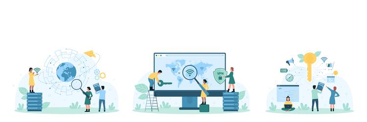 Privacy tools Royalty Free Vector Image - VectorStock