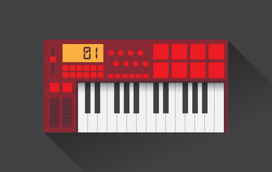 Modern Keyboard Interface vector image