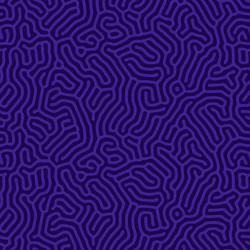 organic seamless pattern with rounded lines vector