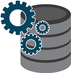 web hosting design vector image