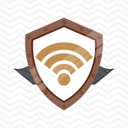 security system design vector image