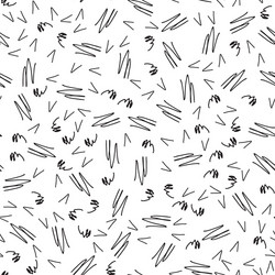 School hand drawn doodle seamless pattern Vector Image