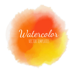 set of watercolor background 12 Vector Image