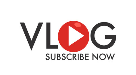 blog broadcasting multimedia source with old vector image