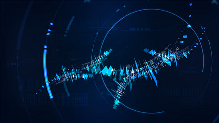 technological encryption future abstract data vector image