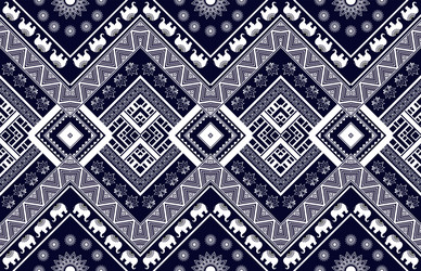 geometric ethnic pattern background seamless vector image