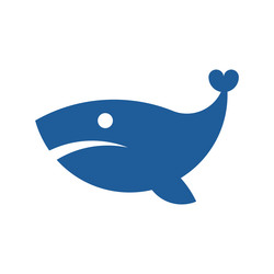 Whale vector