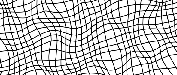 distorted outline wireframe background abstract vector image