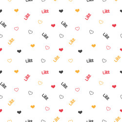 seamless pattern with small colored elements vector image