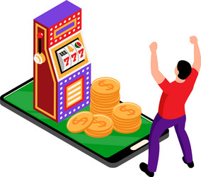 Slot machine win composition vector