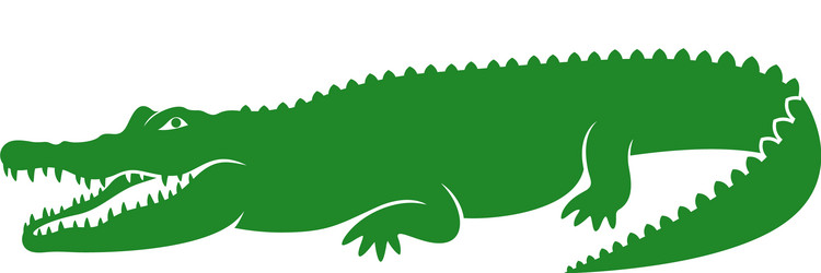 Snappy valentines day - funny alligator Royalty Free Vector
