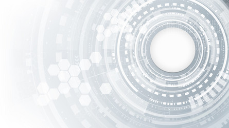 Cyber Interface Technology Background vector image