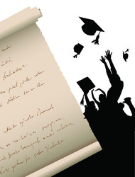 Graduation Royalty Free Vector Image - VectorStock