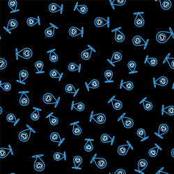 line map pointer with heart icon isolated seamless vector image