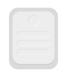 ui ux element design vector image