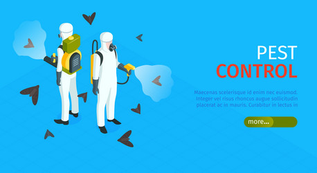 Pest control background Royalty Free Vector Image