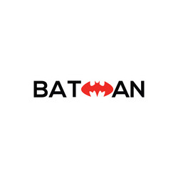 batman wallpaper with icon background vector