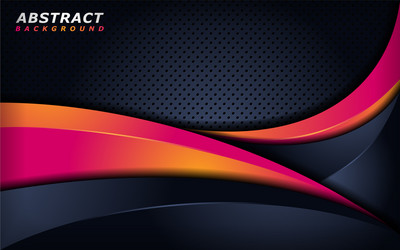 abstract dark background with dynamic modern vector image