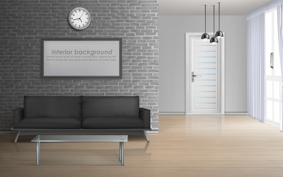 Room interior Royalty Free Vector Image - VectorStock