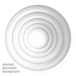 abstract geometric background with circles vector image