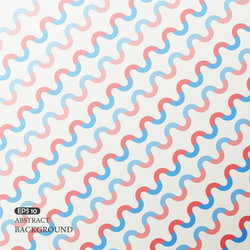 abstract pattern background of red blue curve wave vector image