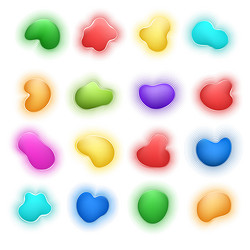 Amorphous Spots & Blobs vector image