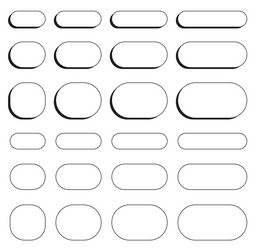 Rounded Shape with Minimalist Background vector image