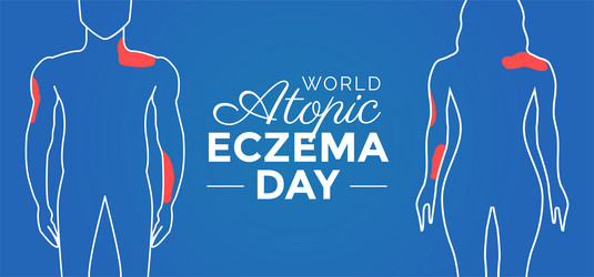 Red eczema background design Royalty Free Vector Image