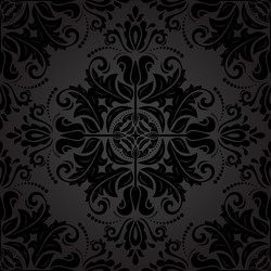 orient seamless pattern abstract background vector image