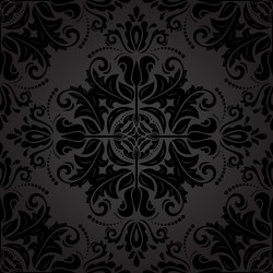 orient seamless pattern abstract background vector