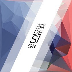 geometric triangular abstract background vector image