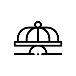 mesh icon thin linear style design isolated vector image