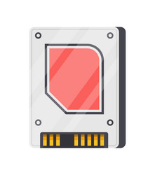 sd computer memory card isometric icon pc vector