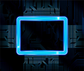 Technology Circuit Background vector image