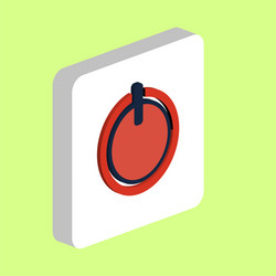 power button computer symbol vector image