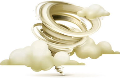 Tornado 3d Icon Royalty Free Vector Image Vectorstock