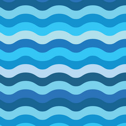 Rainbow wave seamless pattern Royalty Free Vector Image