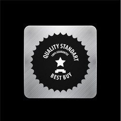 quality standard phone button vector image