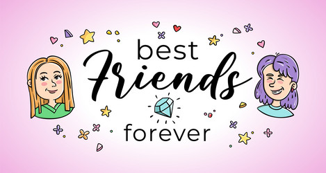 Best Friends Pink Vector Images (Over 370)