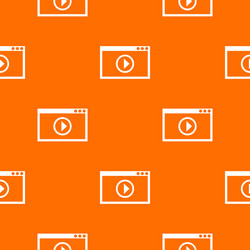 program for video playback pattern seamless vector image
