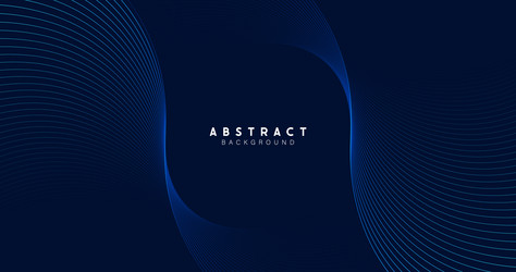 Abstract Dynamic Blue Lines Background vector image