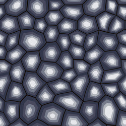 abstract modern turtle shell seamless pattern vector image