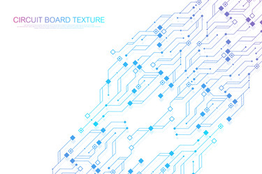 technology abstract circuit board texture vector image