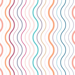 Colorful vertical stripe pattern repeat vector