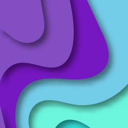 paper cut abstract background for web vector image