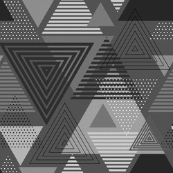abstract hipster polygon triangle background vector image