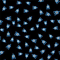 line algorithm icon isolated seamless pattern vector image