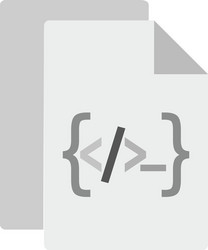 programming documentation vector image