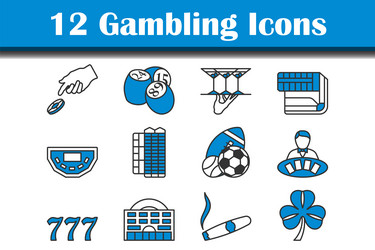 Casino set Royalty Free Vector Image - VectorStock